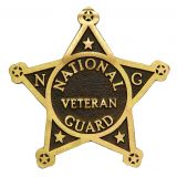 National Guard Veteran Bronze Grave Marker